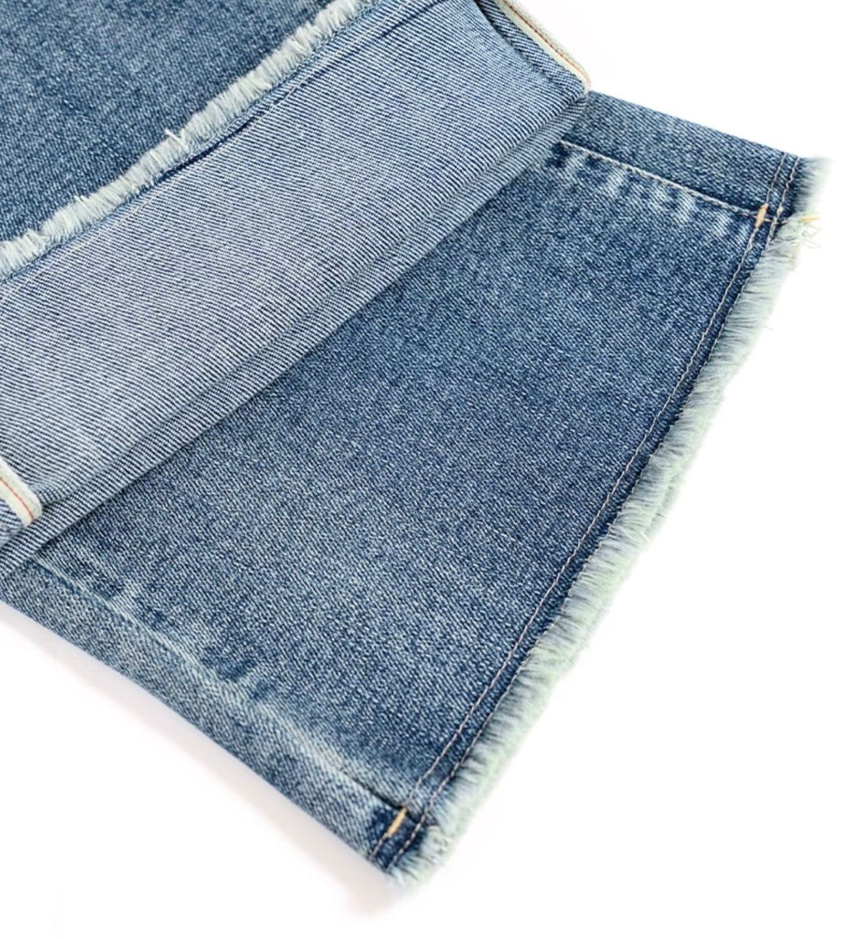 Klare Flared Jeans with Raw Cut