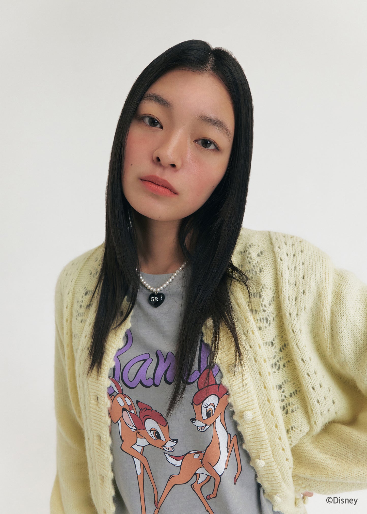 GROVE 23SS Disney Bambi T-Shirts