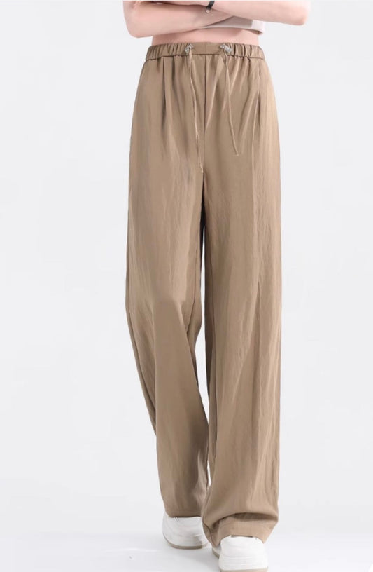 Earthy Tone Flowing Maternity Pants