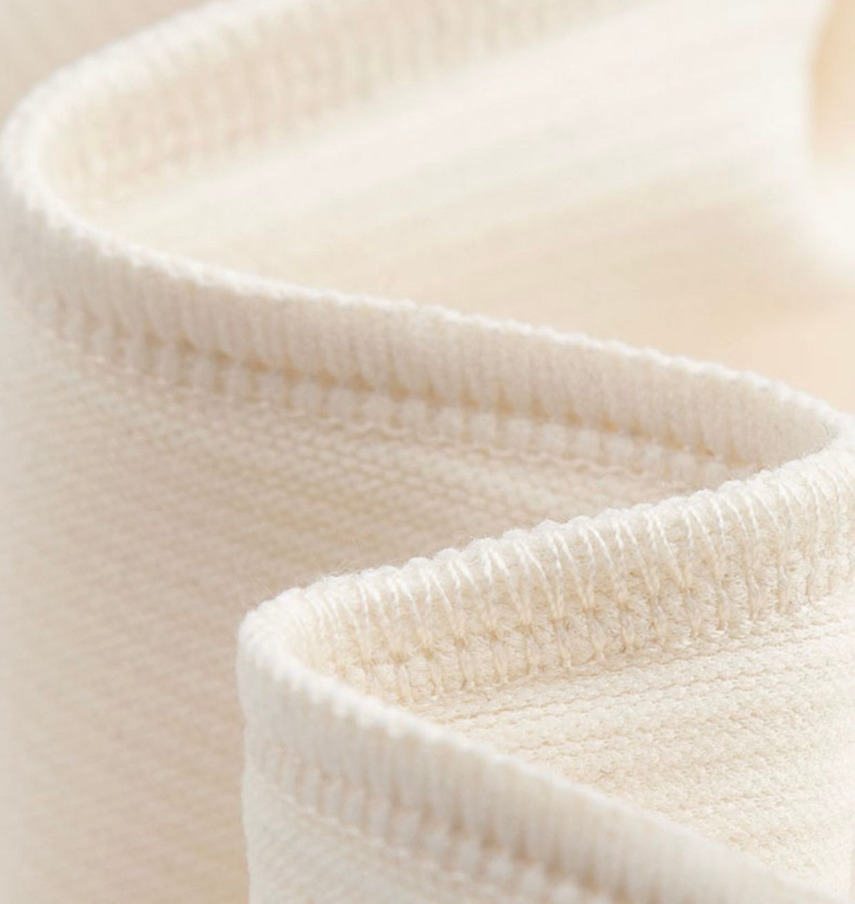 Chenille Maternity Palazzo Pants Off White