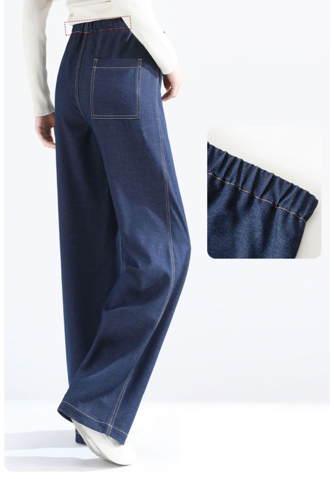 Maternity Drawstring Wide-Leg Pants
