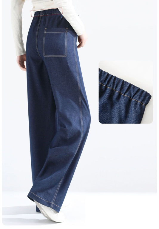 Maternity Drawstring Wide-Leg Pants