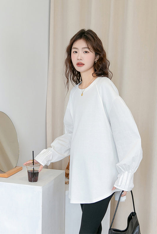 Loose-Fit Casual Maternity Top