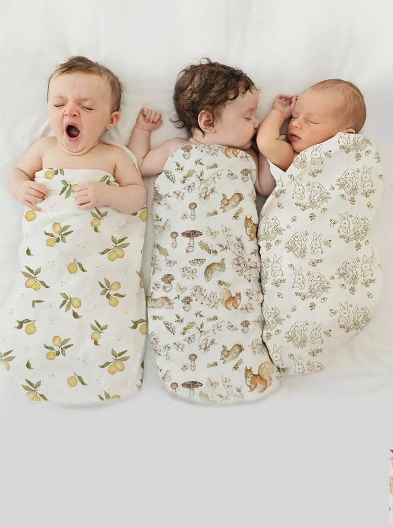 Baby Soft Organic Cotton Muslin Wrap 80*80