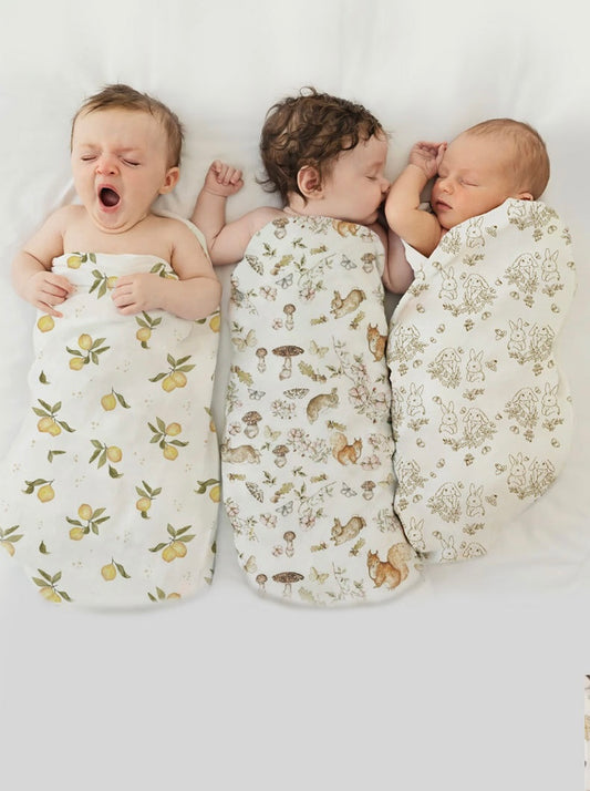 Baby Soft Organic Cotton Muslin Wrap 80*80