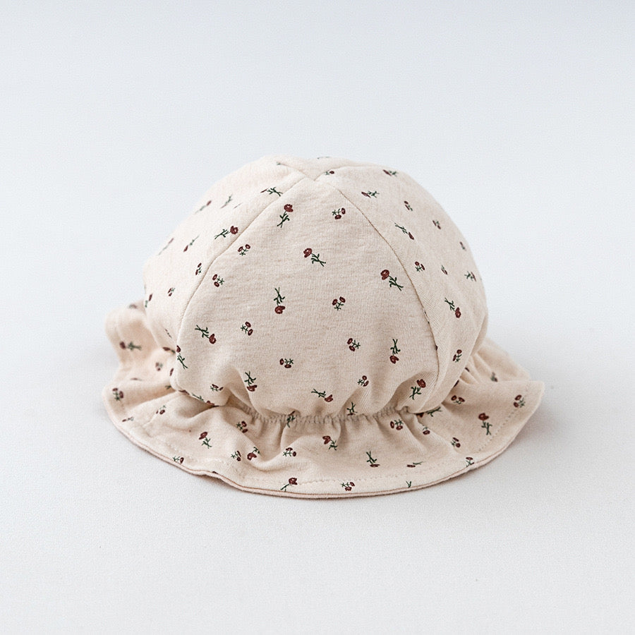 Baby Double-Layer Cotton Bucket Hat (0-8 months)