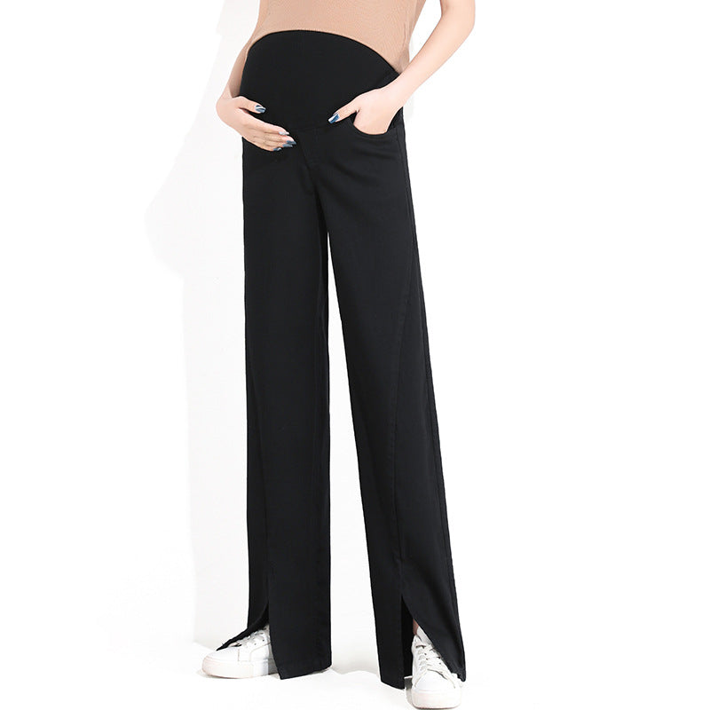 Front Slit Jeans Cool Summer