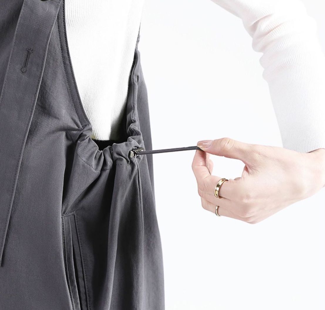 Causal Loose Fit Overalls