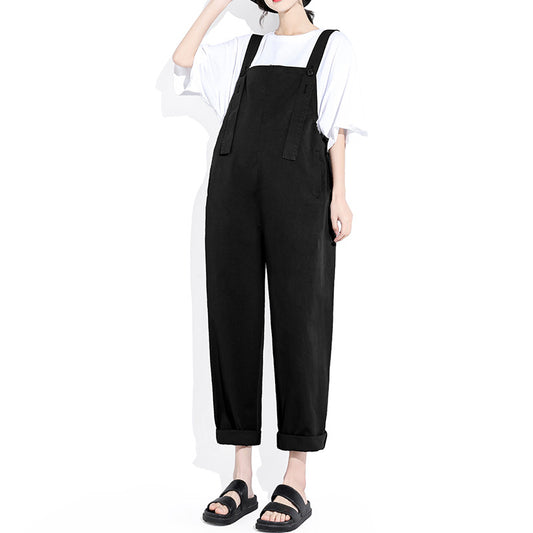 Causal Loose Fit Overalls