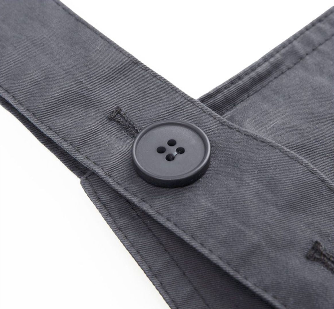 Causal Loose Fit Overalls