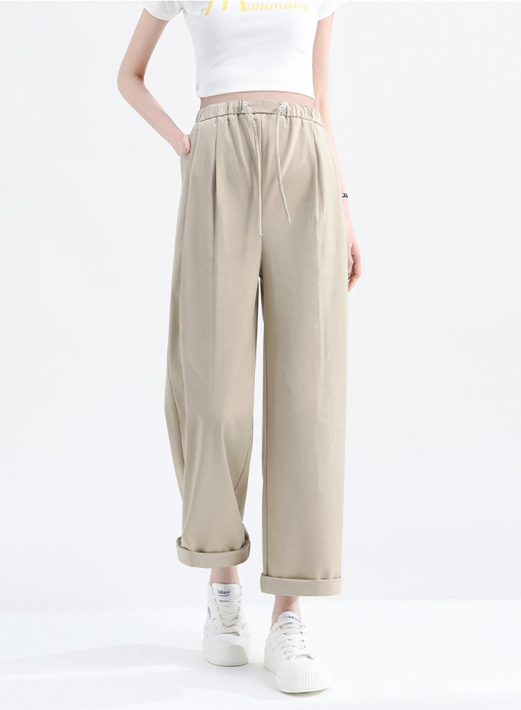 Petite Tencel Harem Pants Apricot Ash