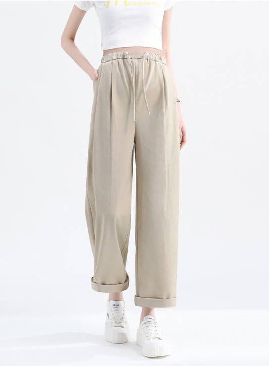 Petite Tencel Harem Pants Apricot Ash