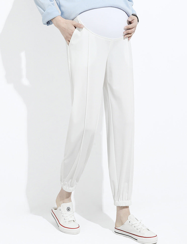 Summer Harem Ankle Banded Pants
