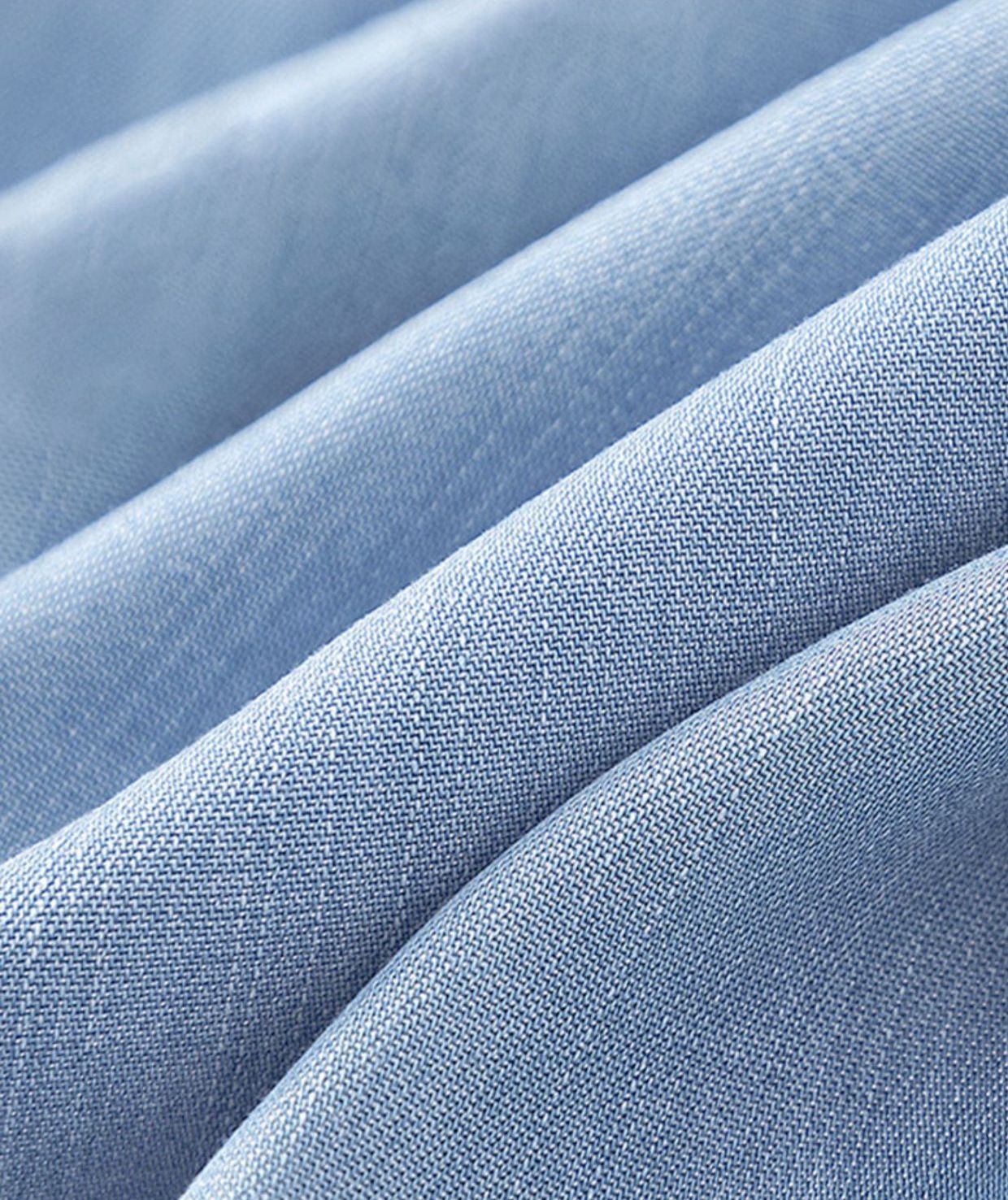 Loose Fit Cotton Silk Jeans Summer Cool