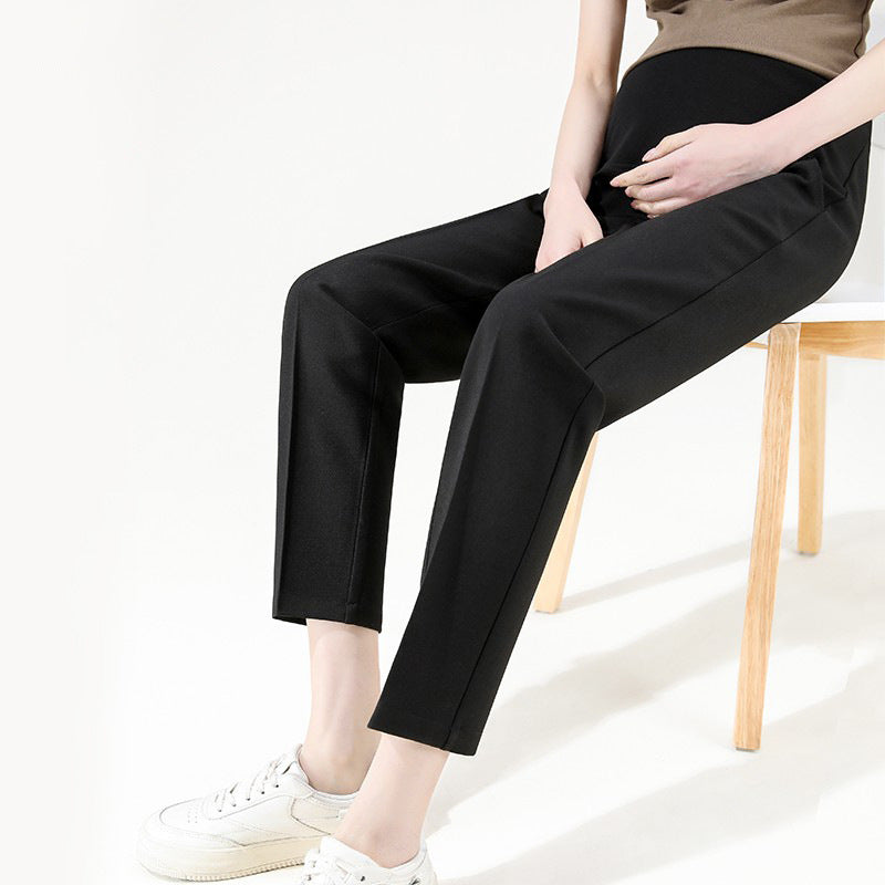 Straight Drop Suit Trousers