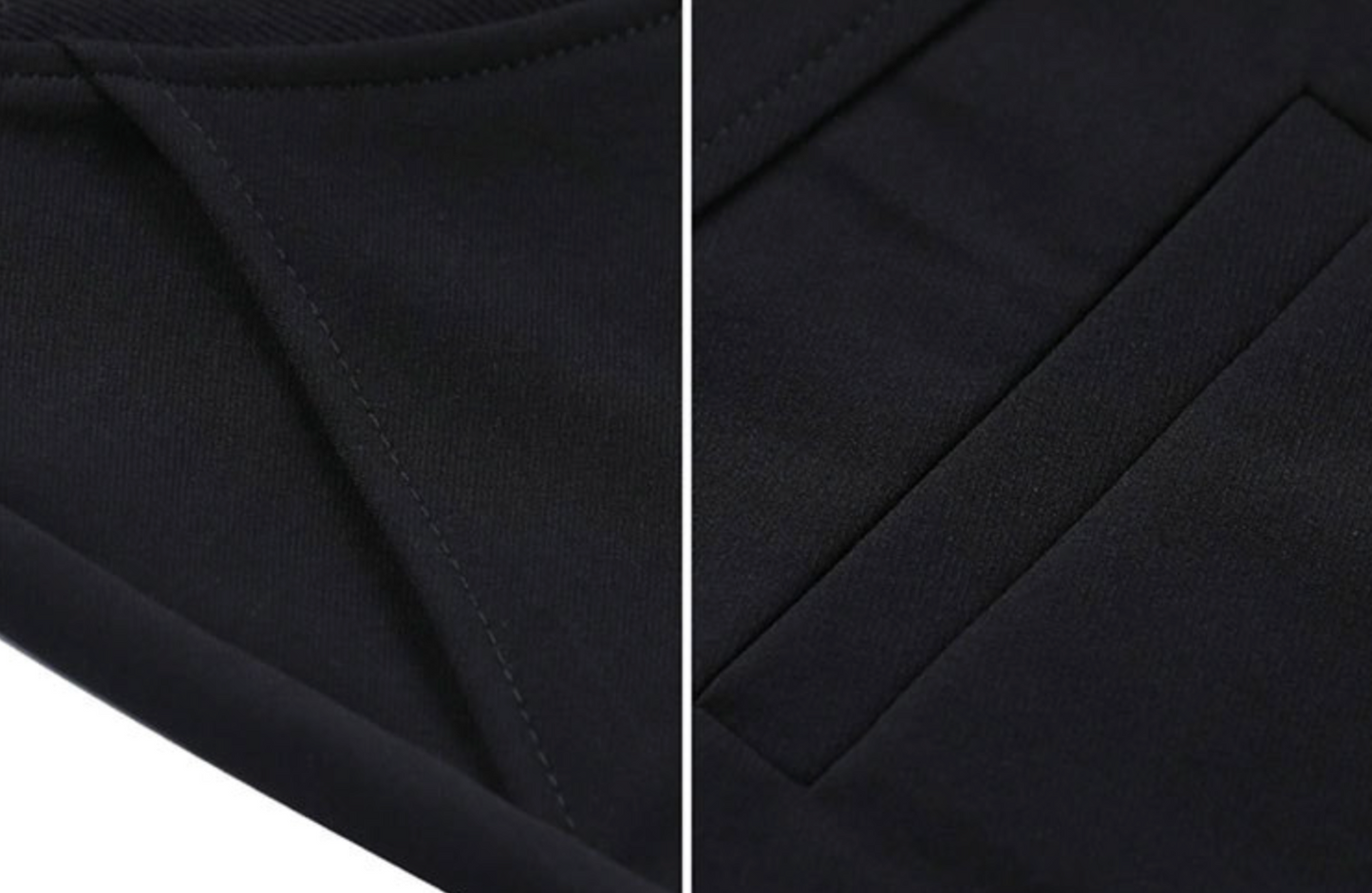 Straight Drop Suit Trousers