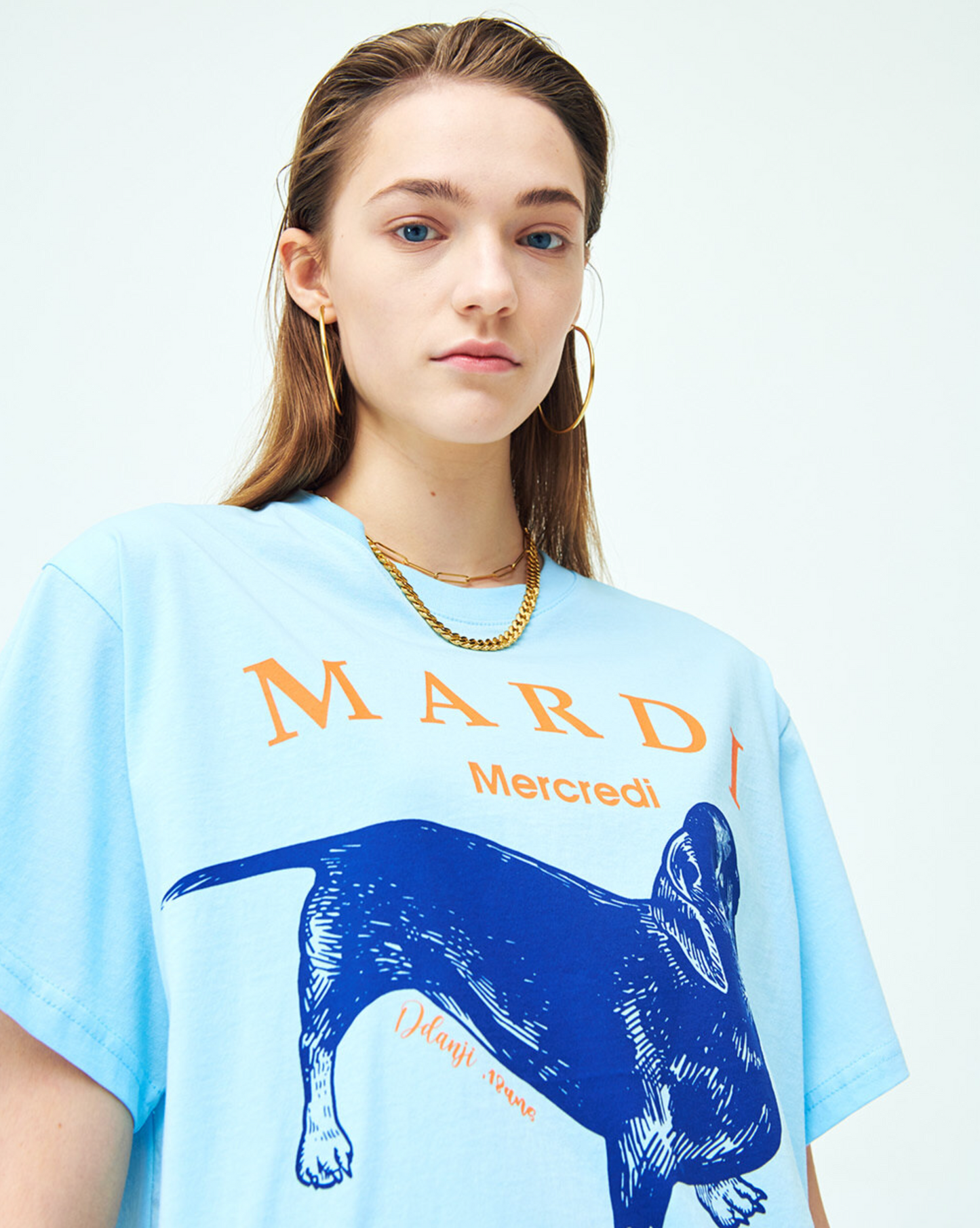 T-shirt DDANJI sky