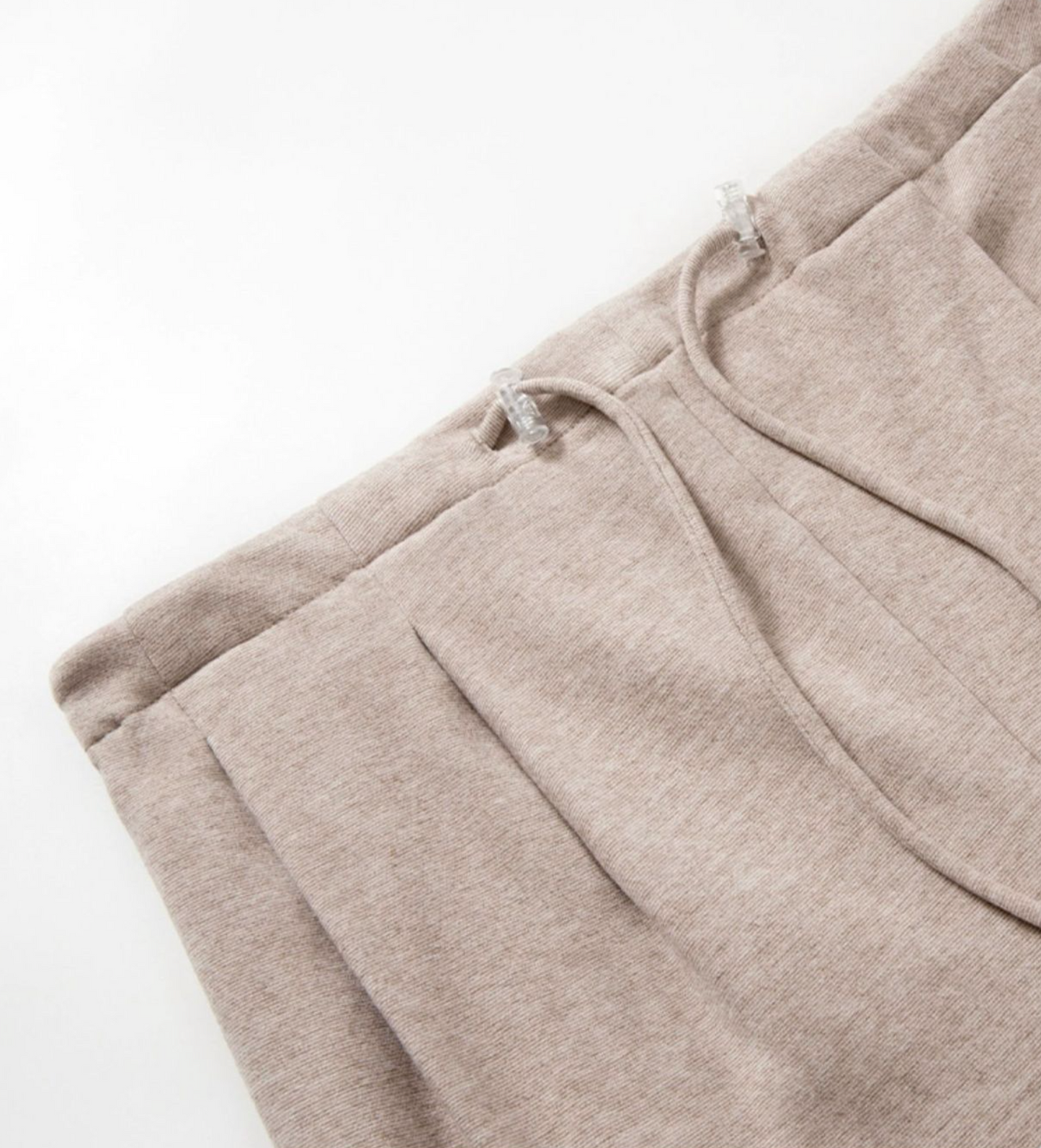 Fləfē Wide Leg Pants Oatmeal
