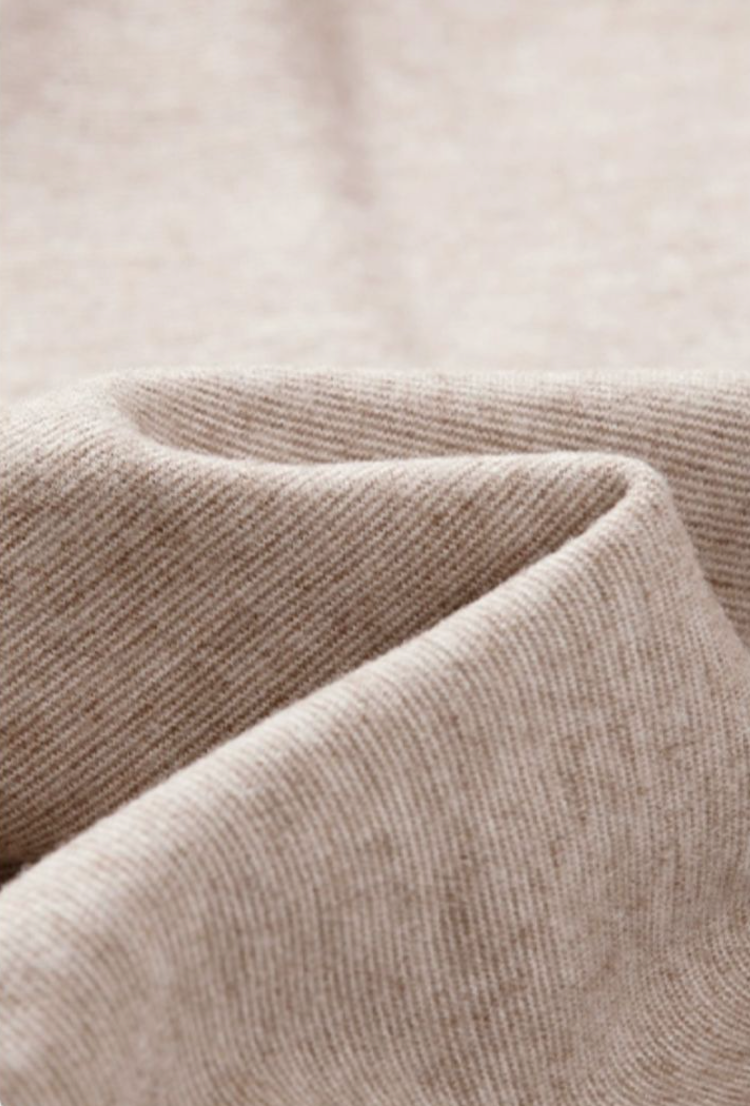 Fləfē Wide Leg Pants Oatmeal