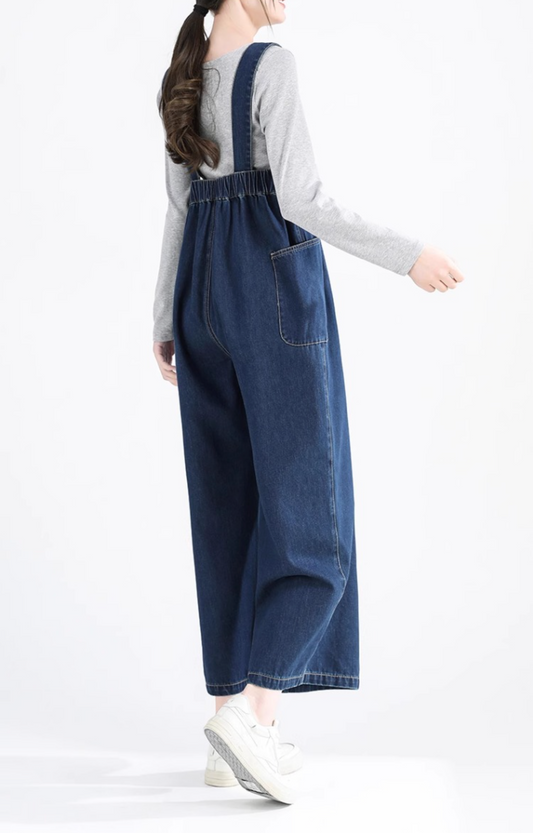 Roomy High Waist Overall