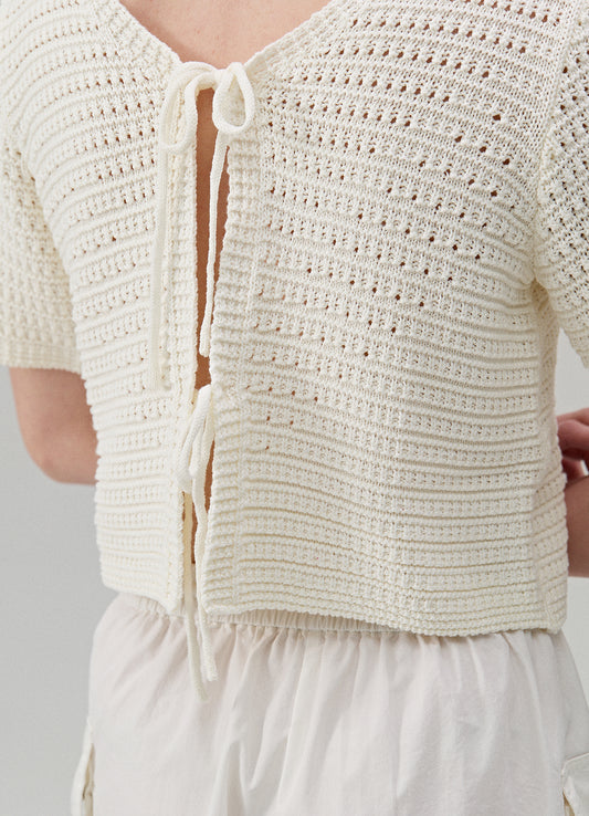 The Barnnet Cous Tie Cardigan