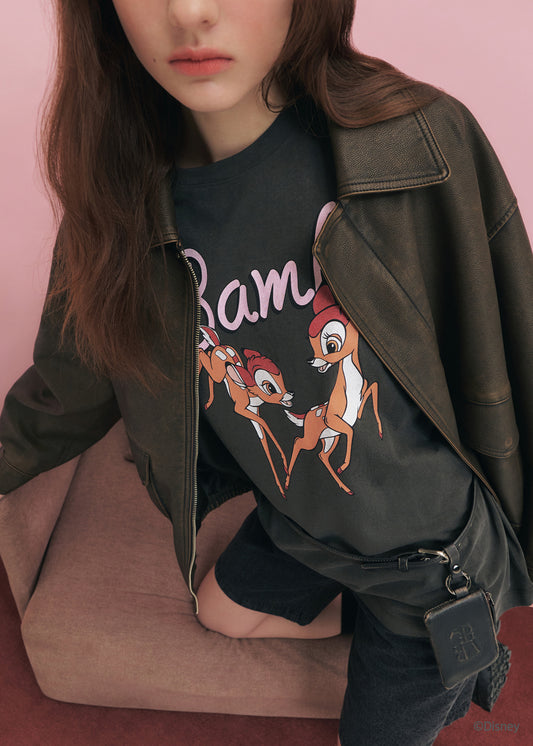 GROVE 23SS Disney Bambi T-Shirts