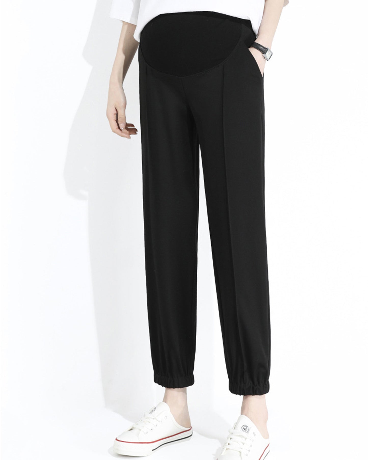 Summer Harem Ankle Banded Pants