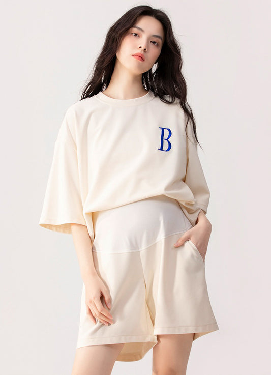 Summer Vibe Two-Piece Set Beige