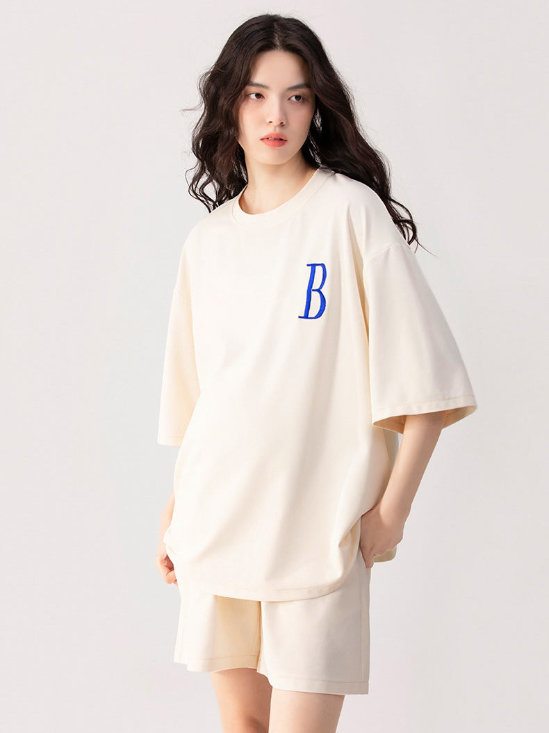 Summer Vibe Two-Piece Set Beige