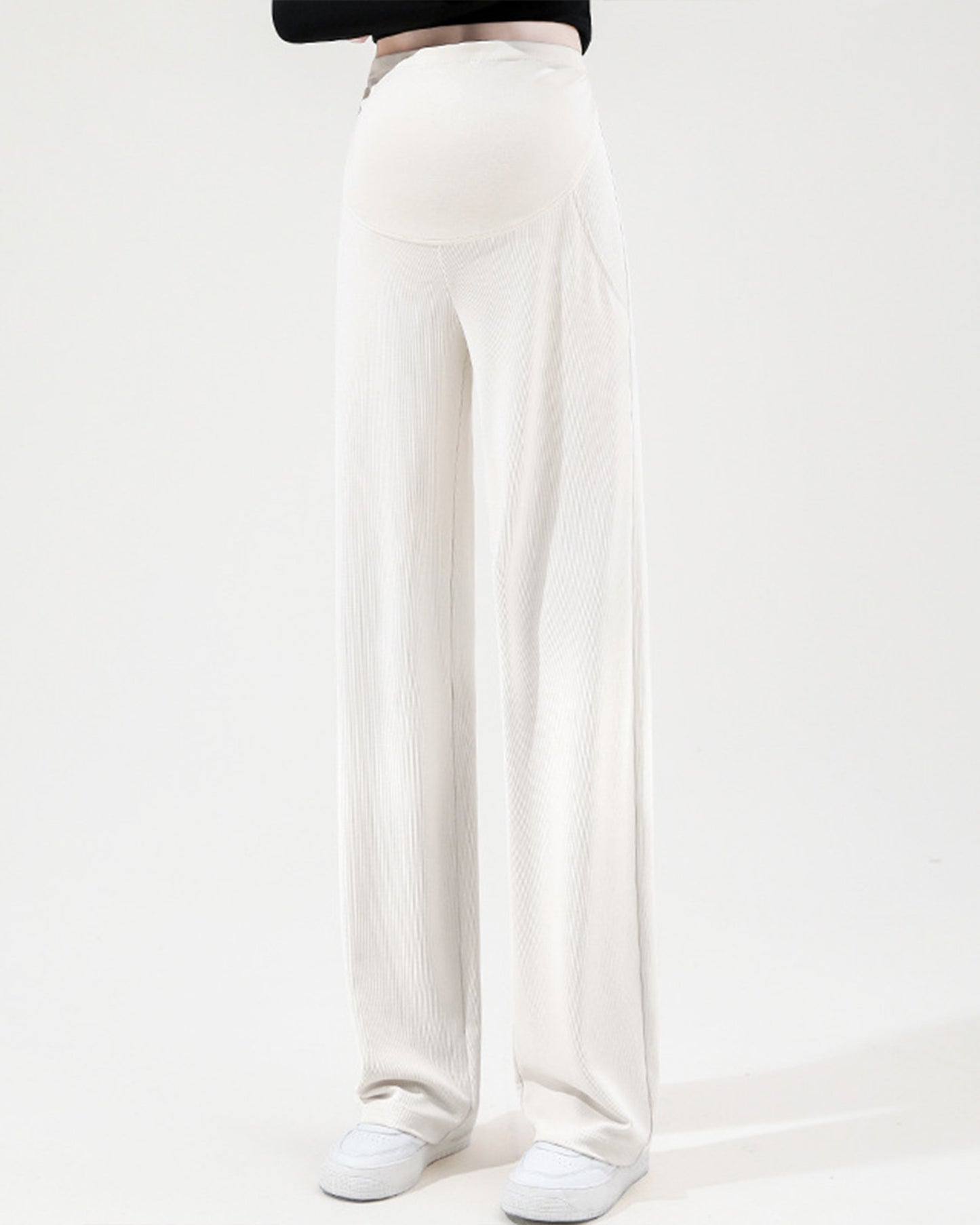 Over Bump Straight Leg Modal Pants