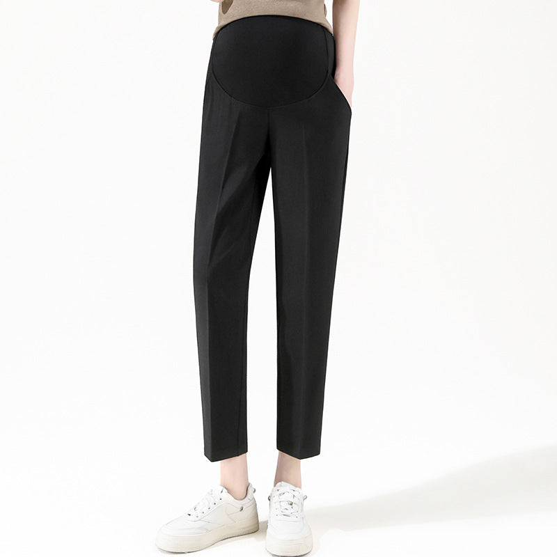 Straight Drop Suit Trousers