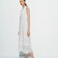 Vivienne Embroidered Lace Maxi Dress