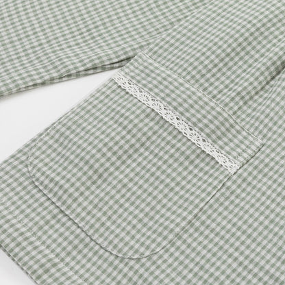 Maternity & Nursing Side Seamless Double Gauze Pajamas