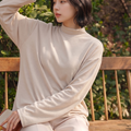 Cozy Turtleneck Maternity Tee