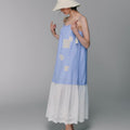 Juniper Appliqué Cotton Maxi Dress