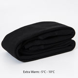 Thick Fleece-Lined Maternity Footed Tights