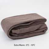 Thick Fleece-Lined Maternity Stirrup Tights
