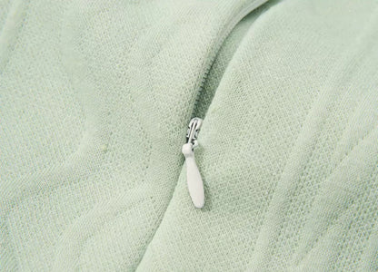 Bean Green Maternity Nursing Pajamas Set