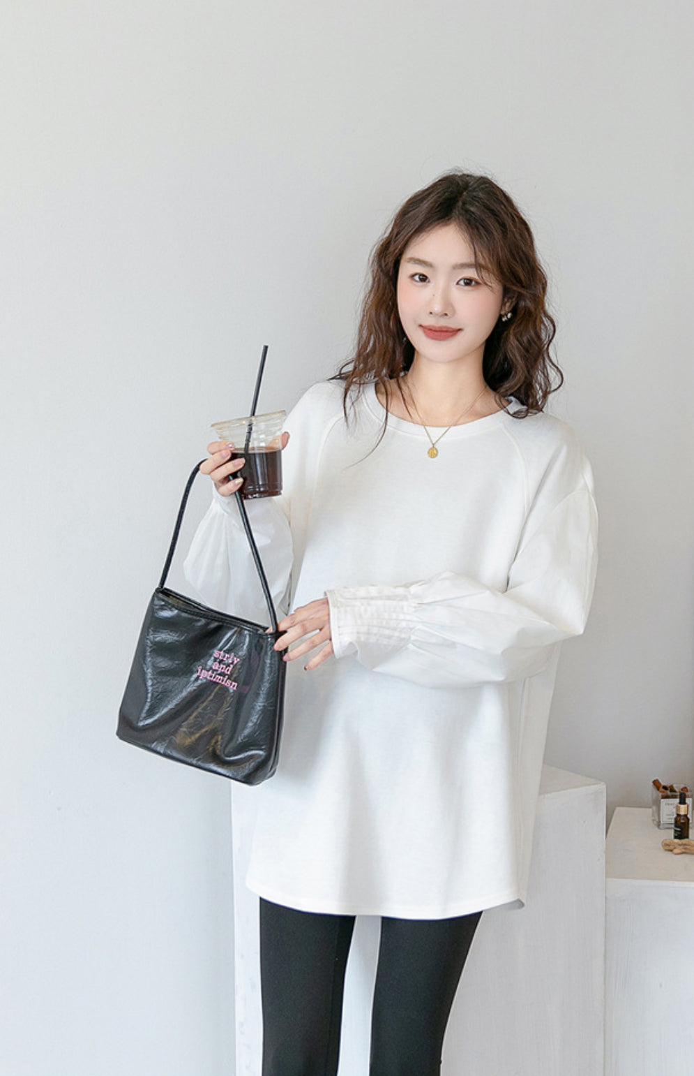 Loose-Fit Casual Maternity Top