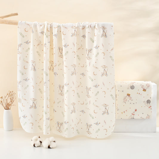 Baby Soft Organic Cotton Muslin Wrap 80*80