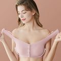 Maternity & Nursing Seamless Front Open Buckle Bra