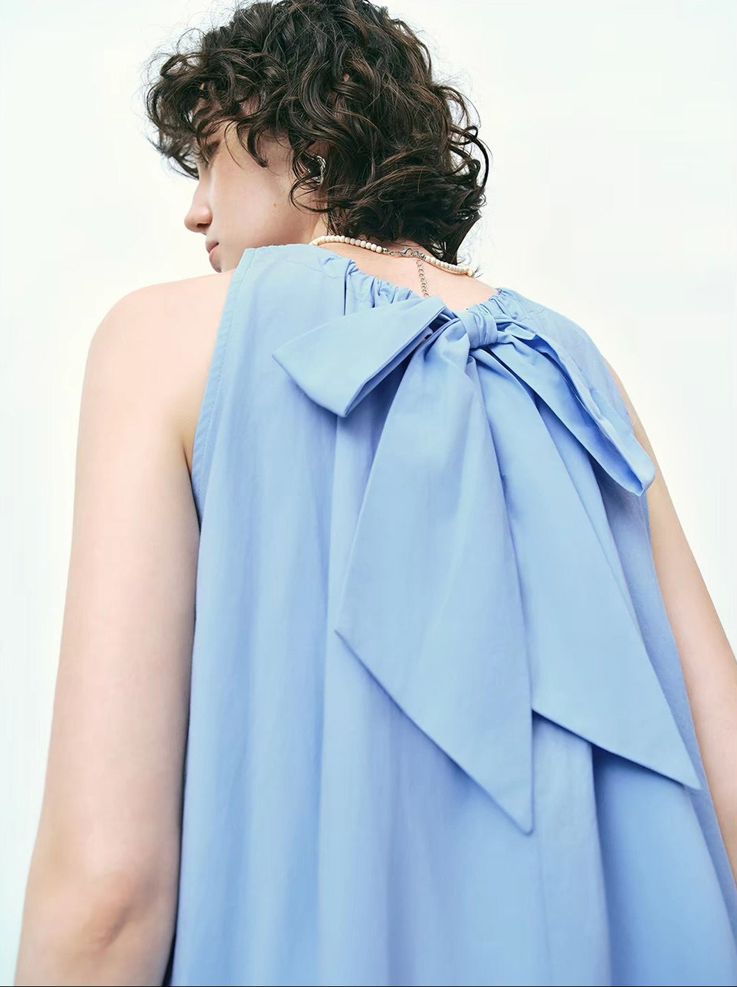 Celeste Bow-Back Maxi Dress
