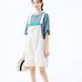 Cotton Loose Wide Leg Short Overall Romper