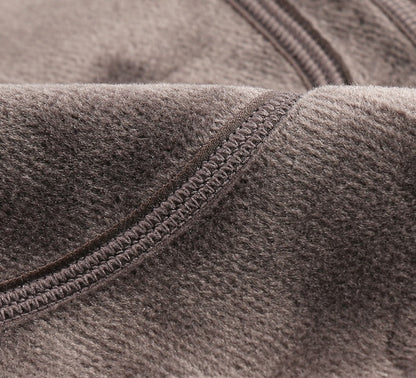 Thick Fleece-Lined Maternity Footed Tights