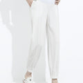 Summer Harem Ankle Banded Pants