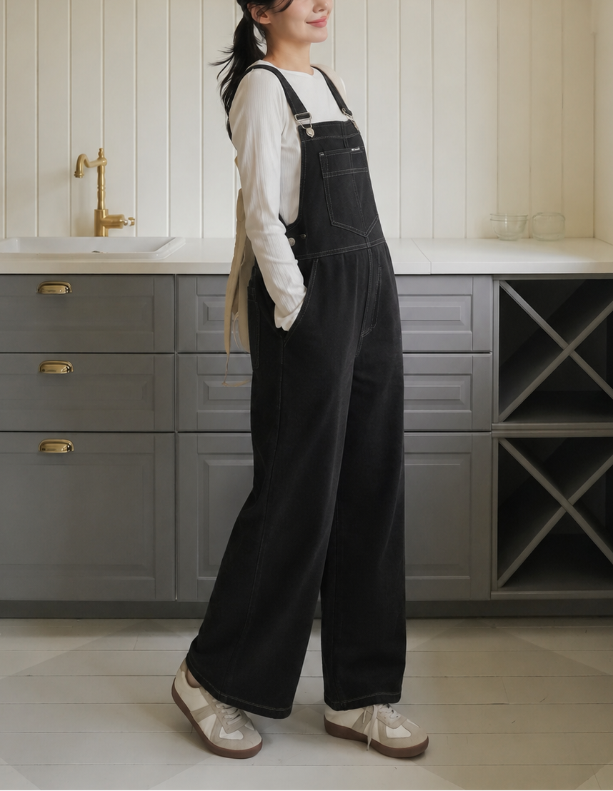 Chic Denim Overalls
