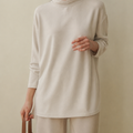 Cozy Turtleneck Maternity Tee