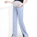 Front Slit Jeans Cool Summer