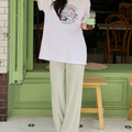 Light & Breezy Palazzo Pants Apricot Ash