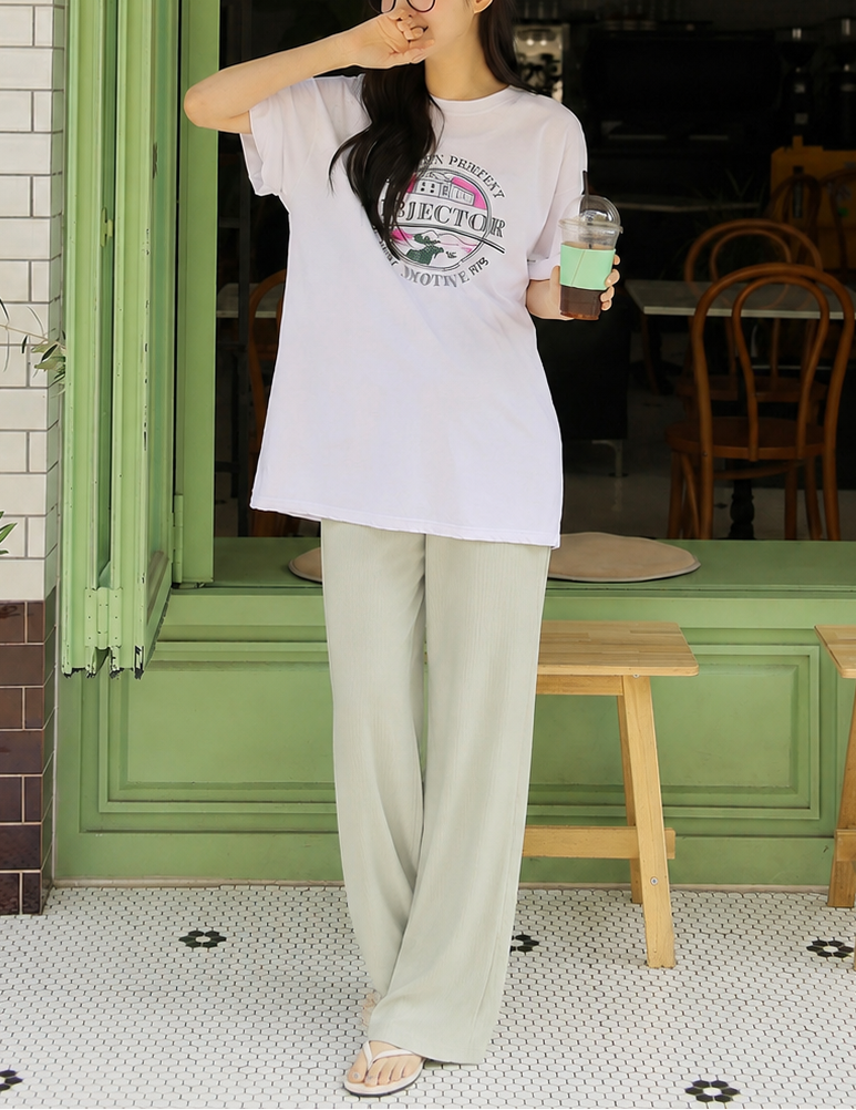 Light & Breezy Palazzo Pants Apricot Ash